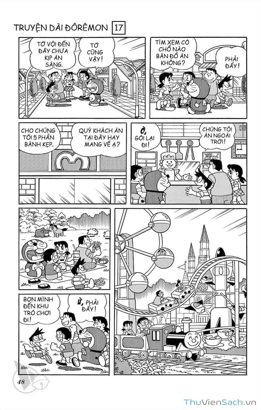 Truyện Tranh Doraemon: Thành Phố Thú Nhồi Bông trang 11