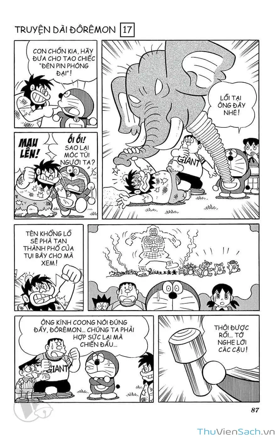Truyện Tranh Doraemon: Thành Phố Thú Nhồi Bông trang 11