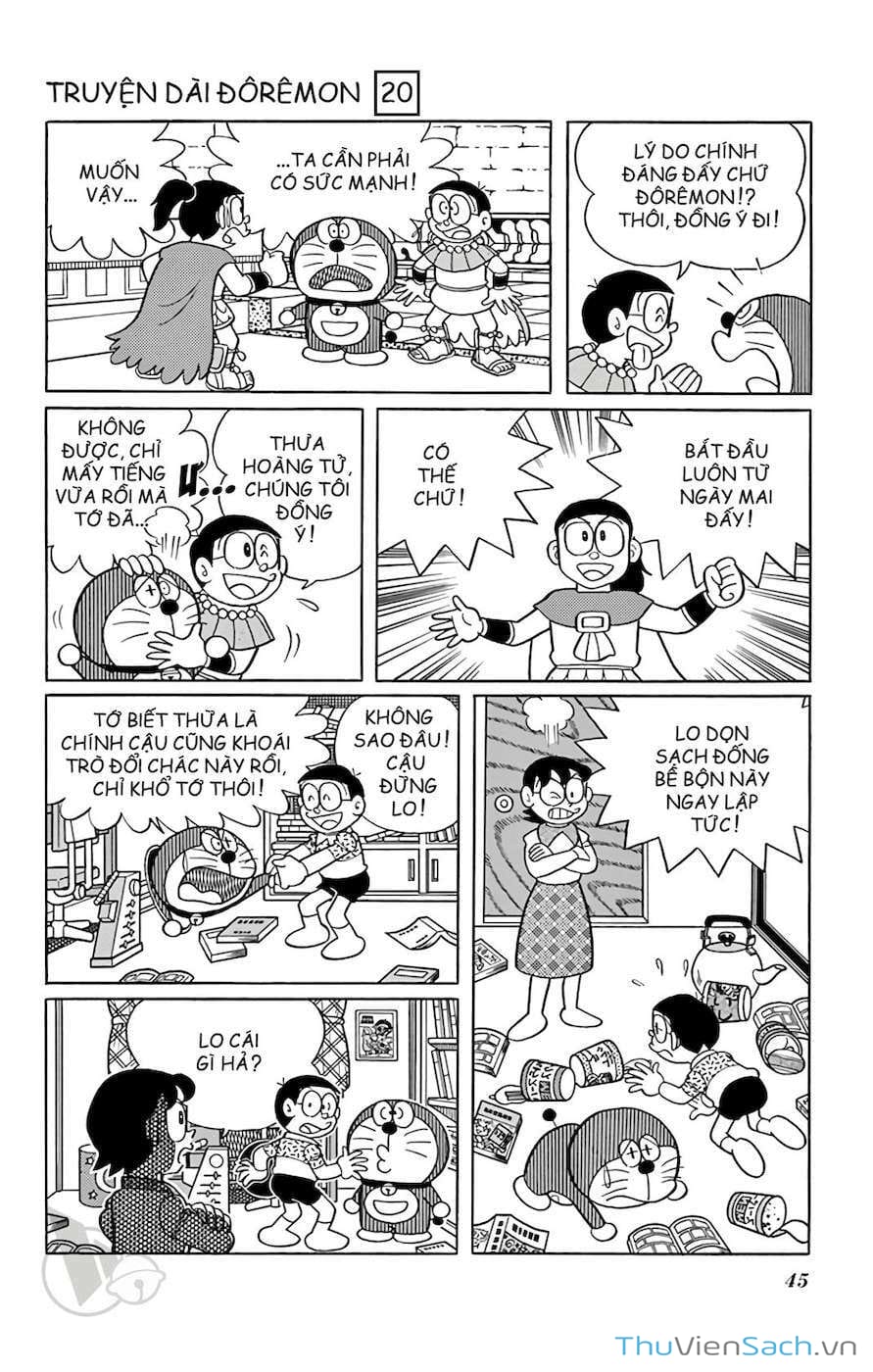 Truyện Tranh Doraemon: Truyền Thuyết Về Vua Mặt Trời Nôbita trang 11