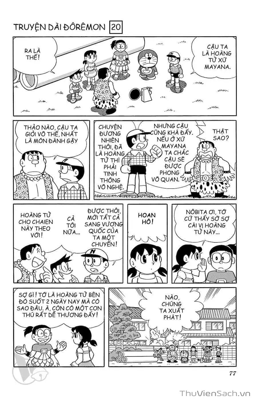 Truyện Tranh Doraemon: Truyền Thuyết Về Vua Mặt Trời Nôbita trang 11