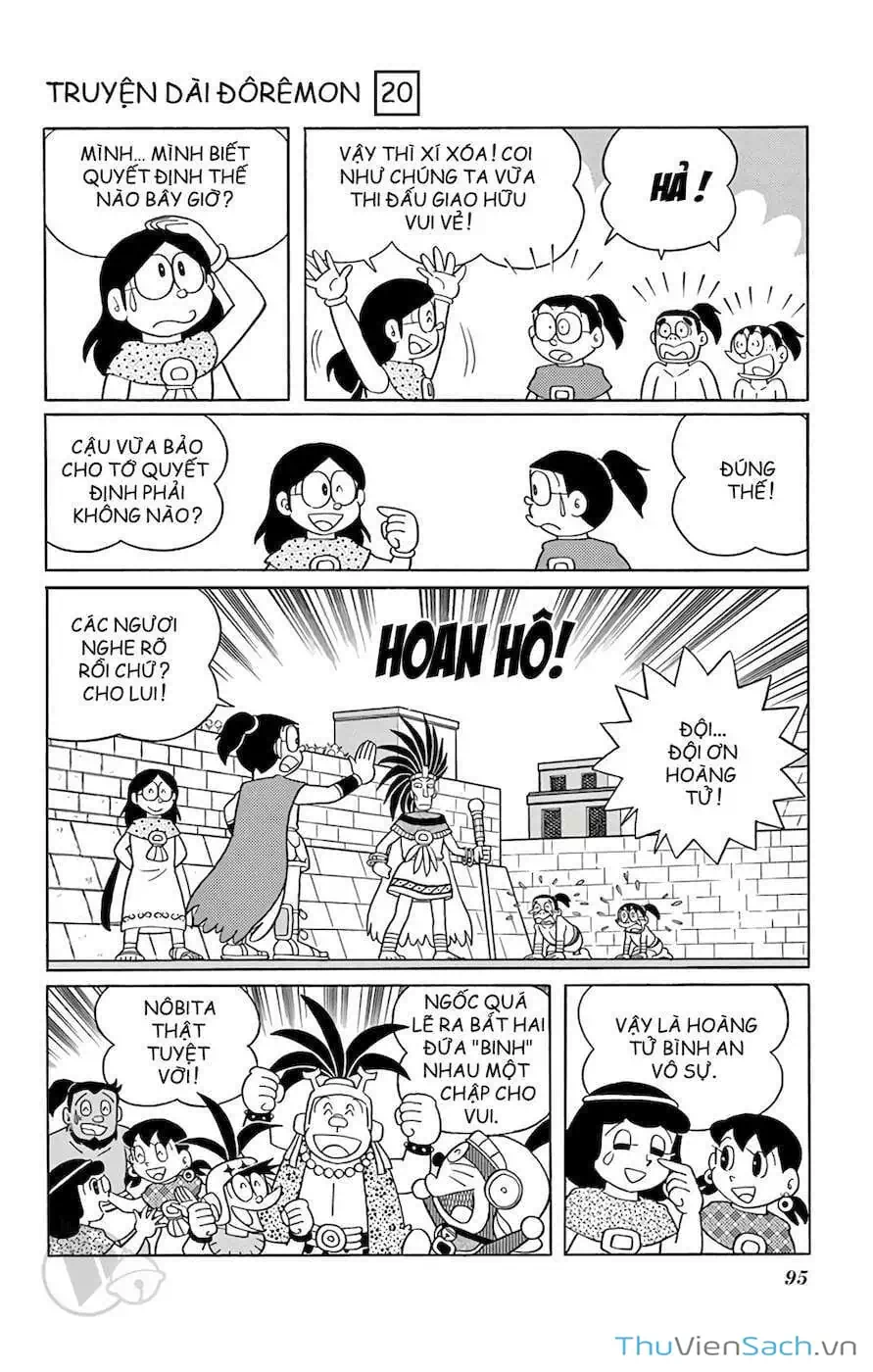 Truyện Tranh Doraemon: Truyền Thuyết Về Vua Mặt Trời Nôbita trang 11