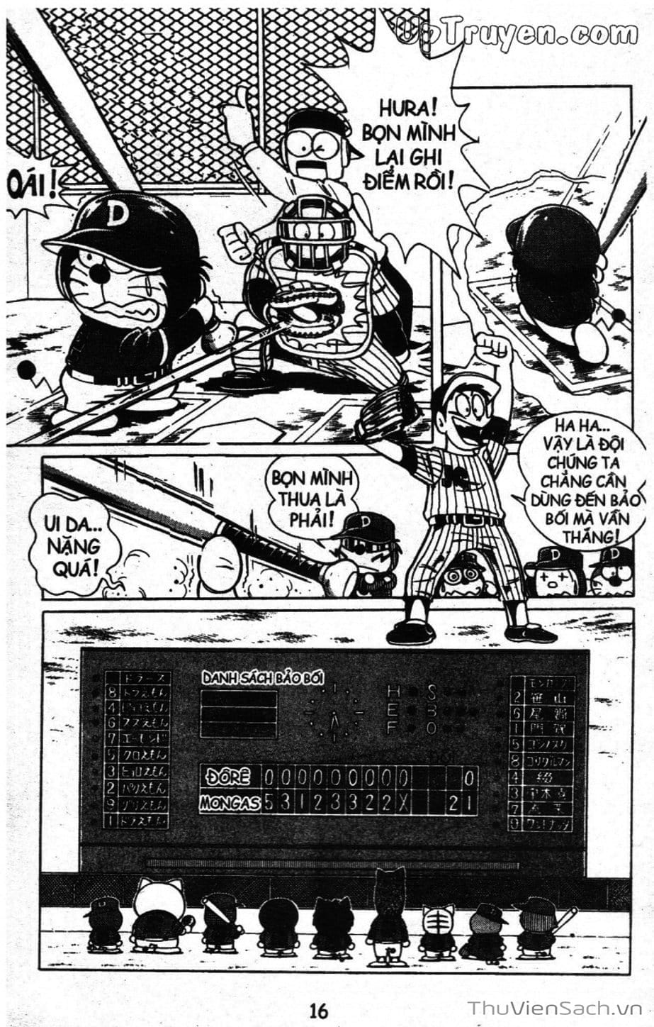 Truyện Tranh Doraemon Bóng Chày trang 3