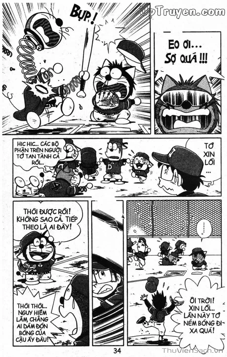 Truyện Tranh Doraemon Bóng Chày trang 3