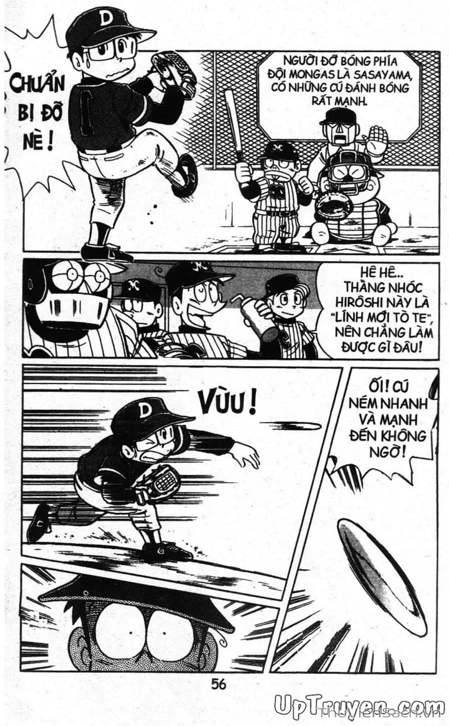 Truyện Tranh Doraemon Bóng Chày trang 3