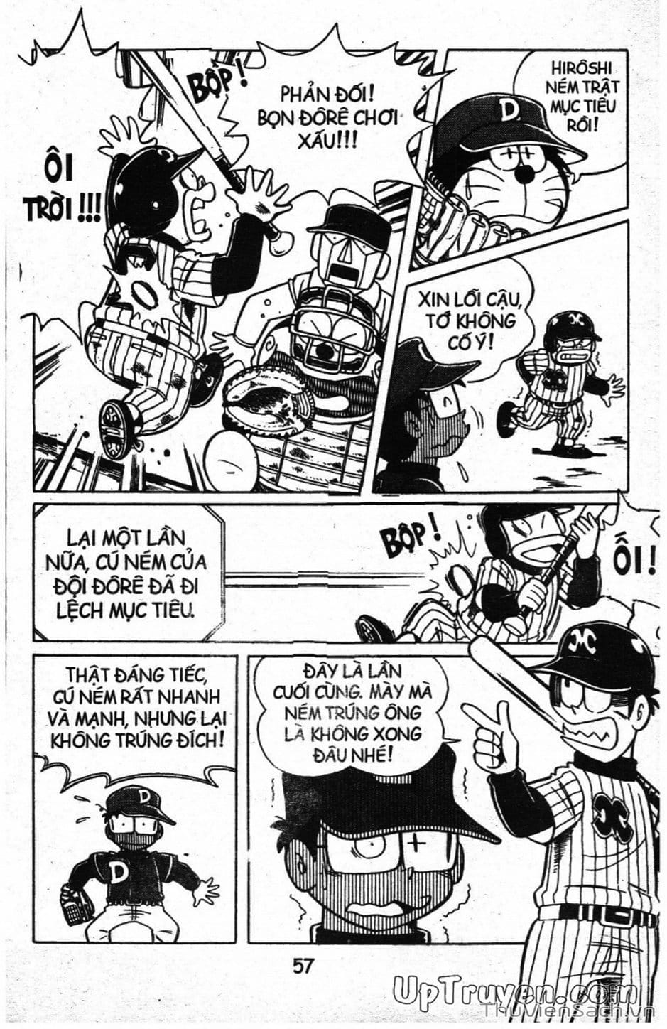 Truyện Tranh Doraemon Bóng Chày trang 3