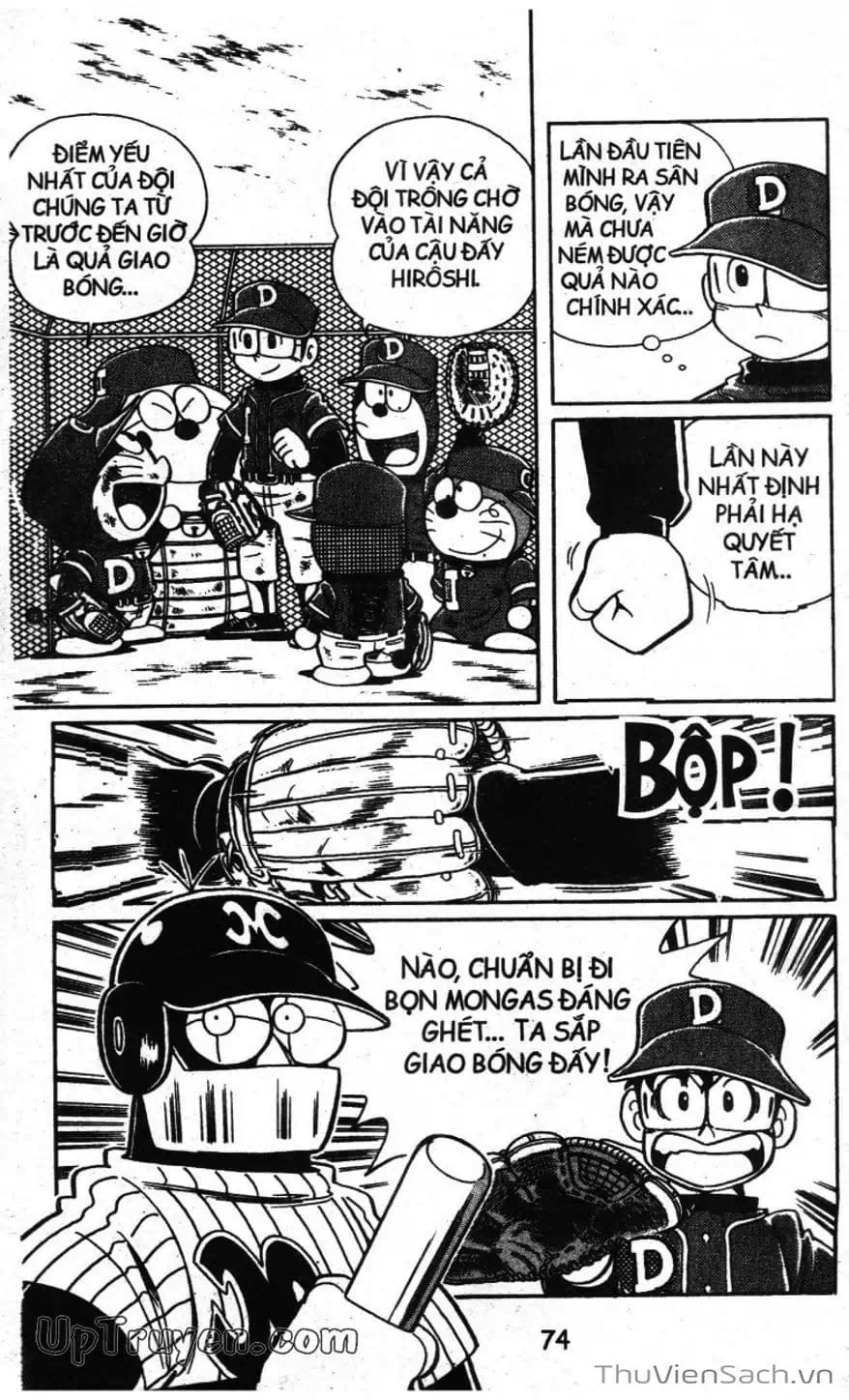 Truyện Tranh Doraemon Bóng Chày trang 3