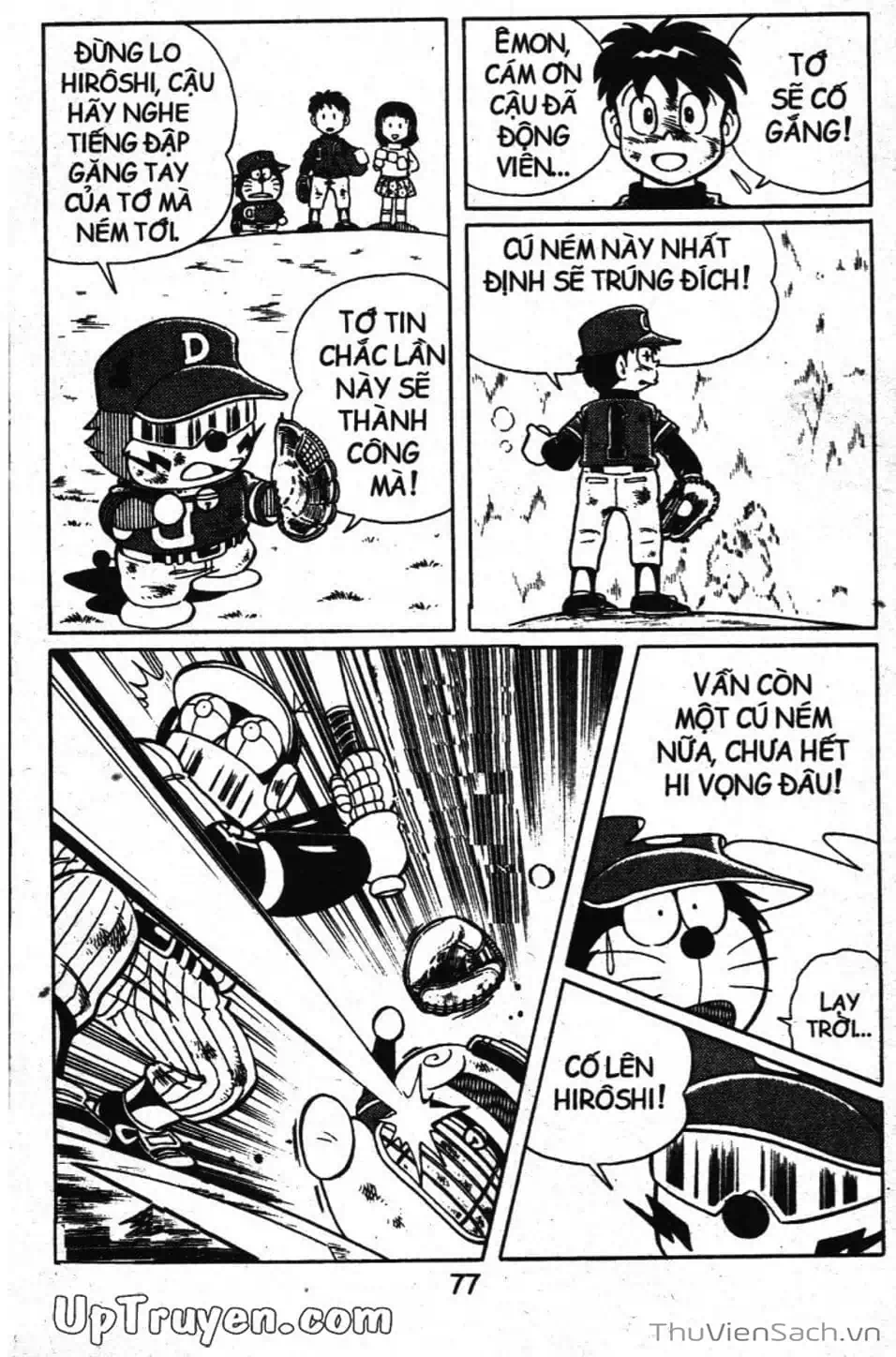 Truyện Tranh Doraemon Bóng Chày trang 3