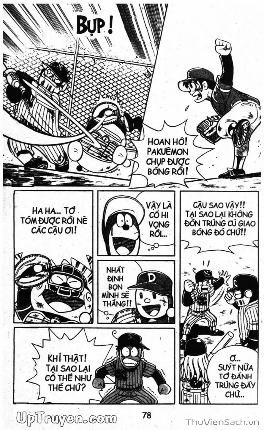 Truyện Tranh Doraemon Bóng Chày trang 3
