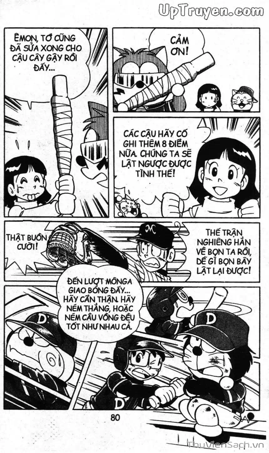Truyện Tranh Doraemon Bóng Chày trang 3