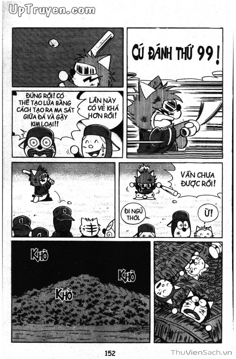 Truyện Tranh Doraemon Bóng Chày trang 149