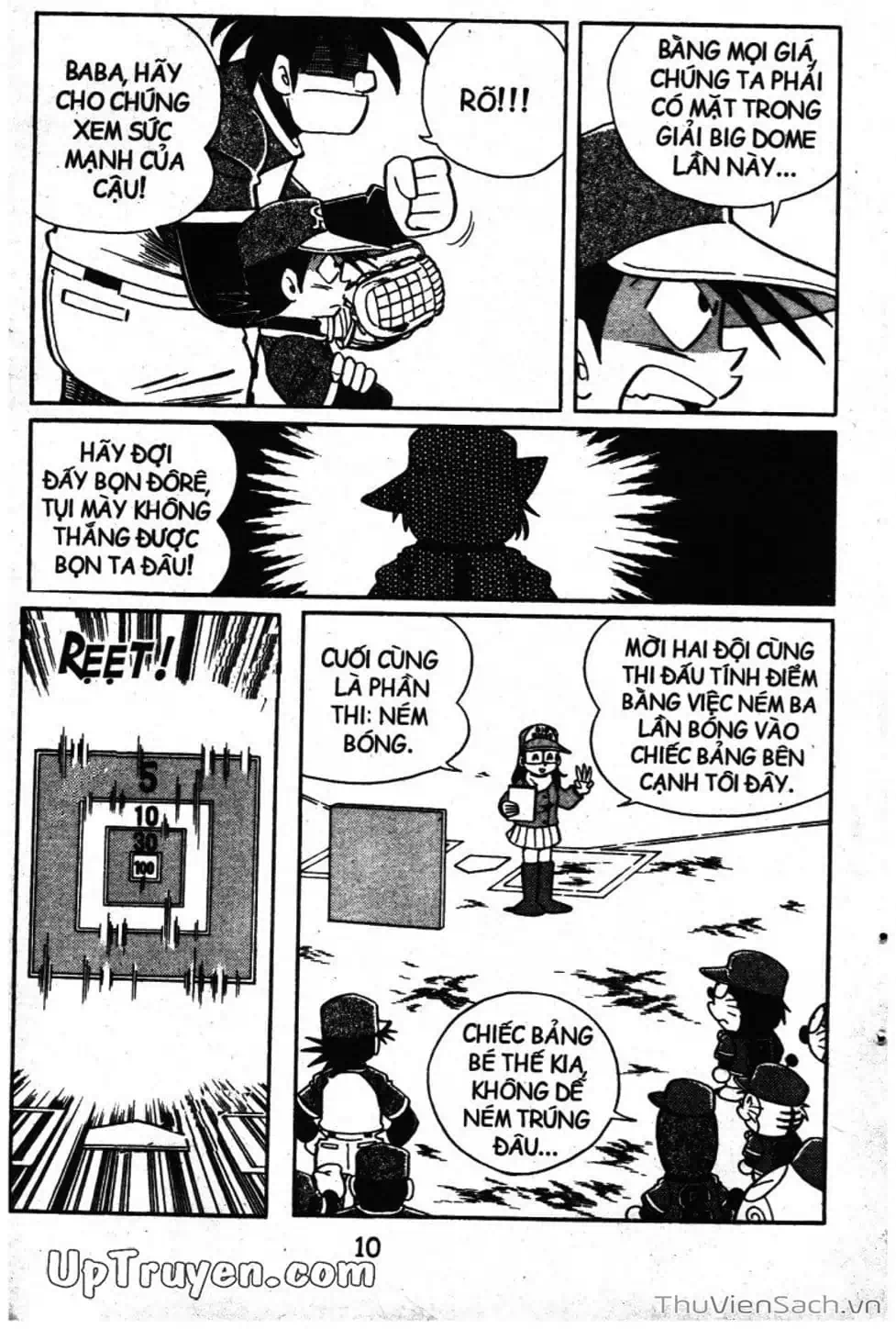 Truyện Tranh Doraemon Bóng Chày trang 3