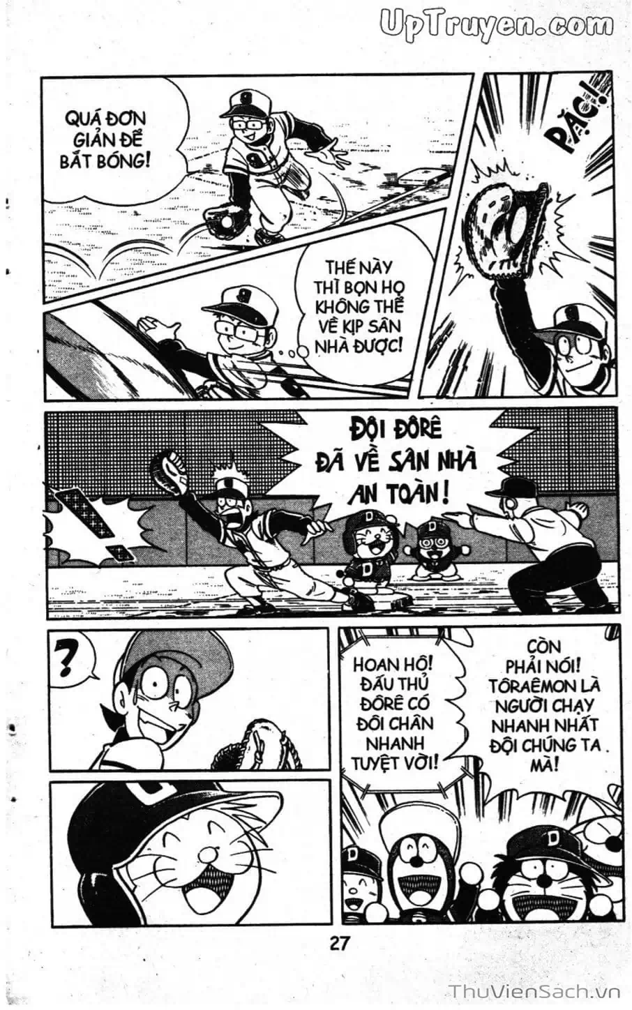 Truyện Tranh Doraemon Bóng Chày trang 3