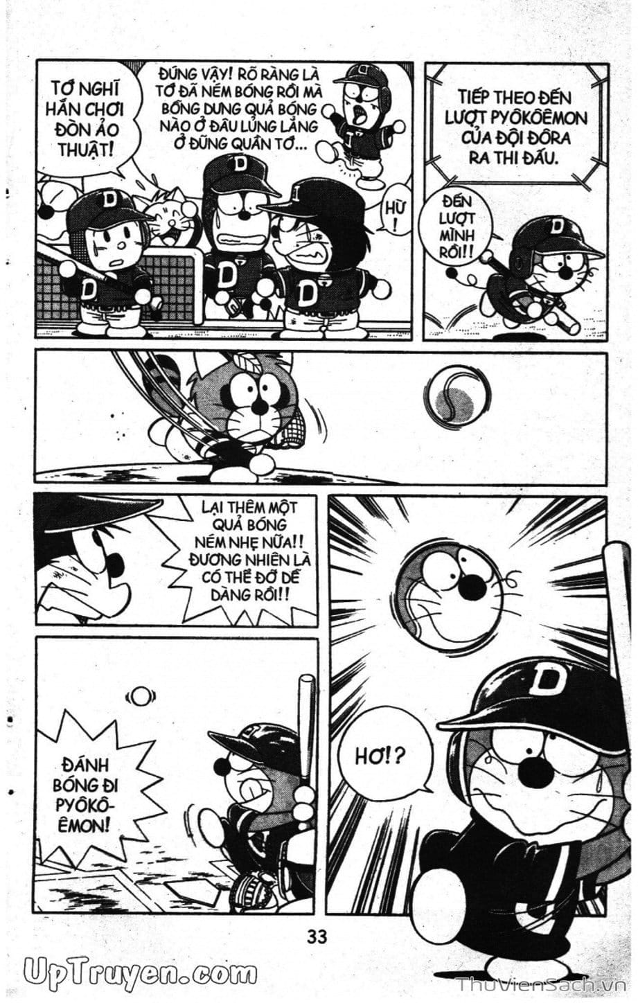 Truyện Tranh Doraemon Bóng Chày trang 3