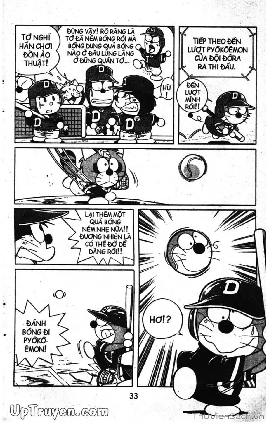 Truyện Tranh Doraemon Bóng Chày trang 3