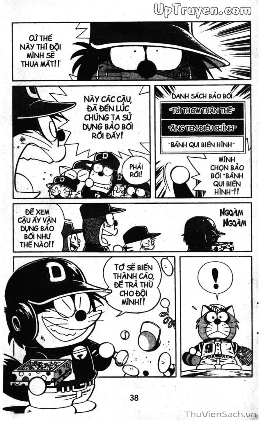Truyện Tranh Doraemon Bóng Chày trang 3