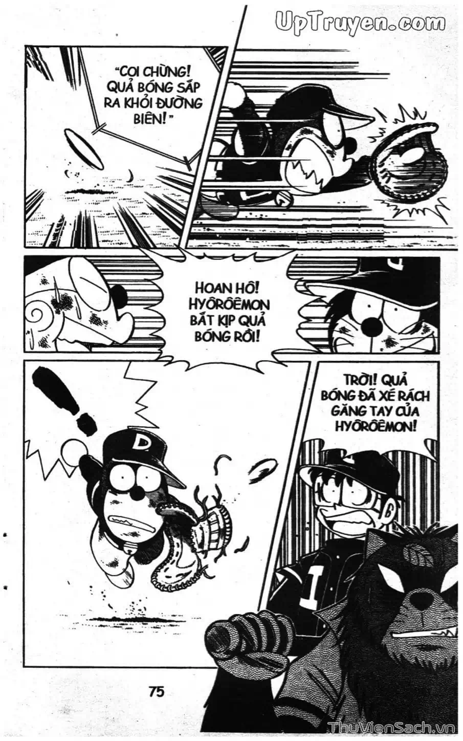 Truyện Tranh Doraemon Bóng Chày trang 3