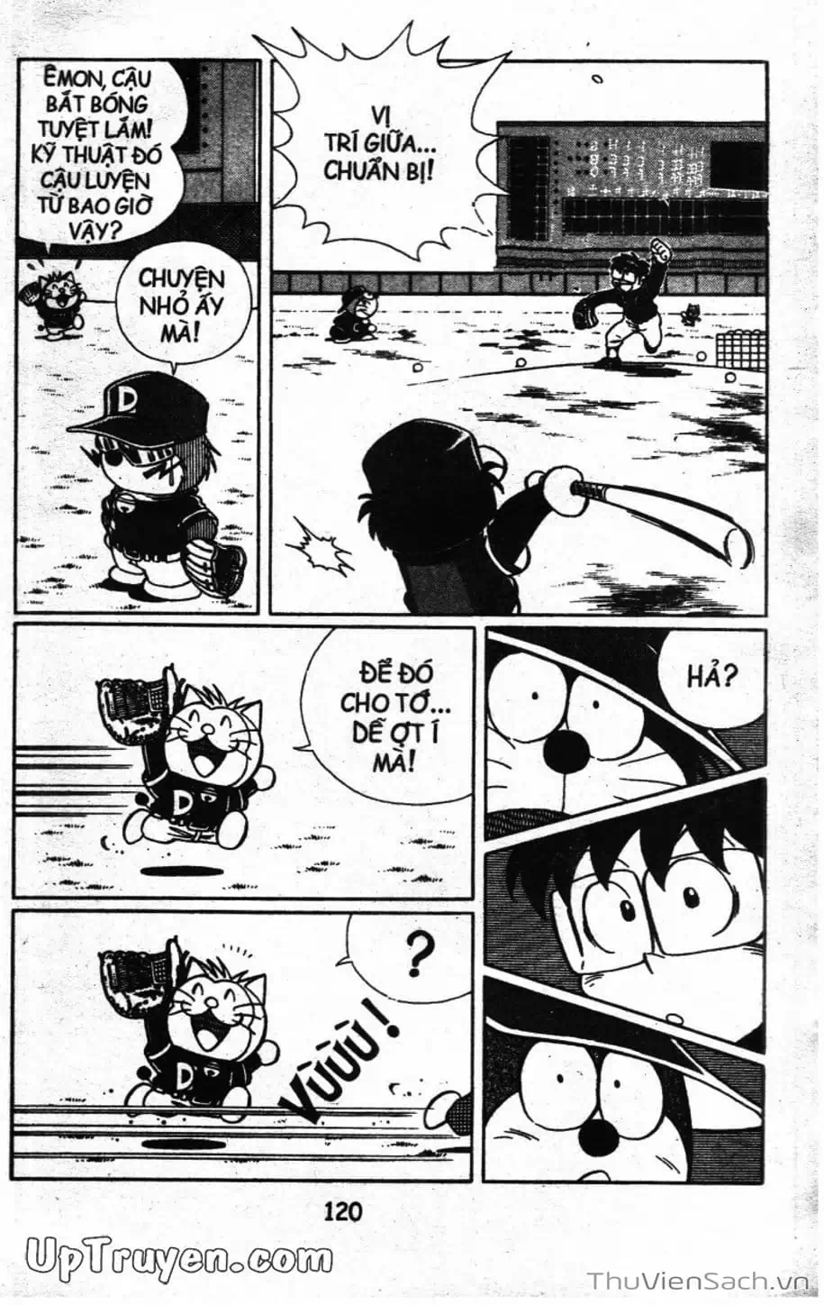 Truyện Tranh Doraemon Bóng Chày trang 3
