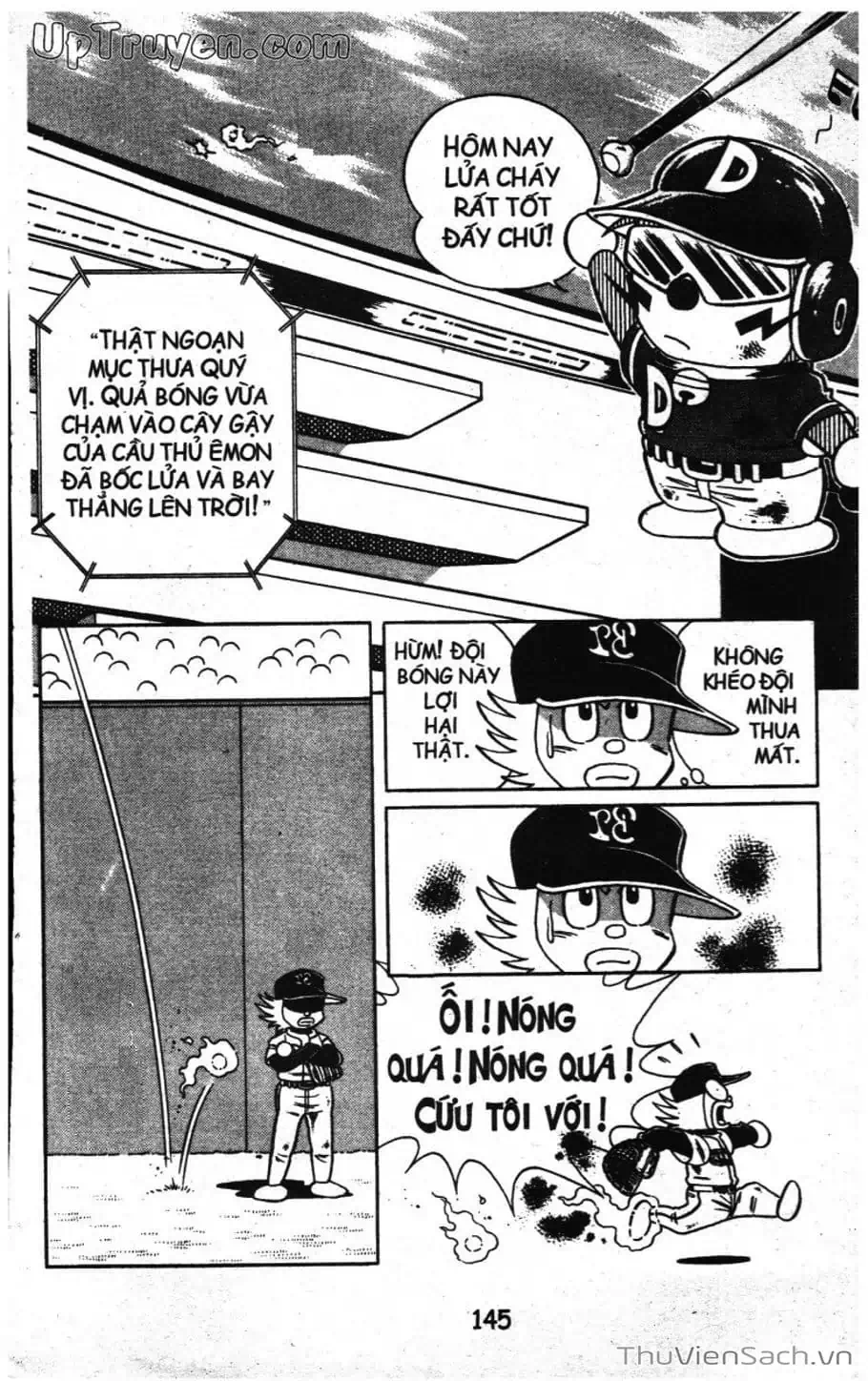 Truyện Tranh Doraemon Bóng Chày trang 3