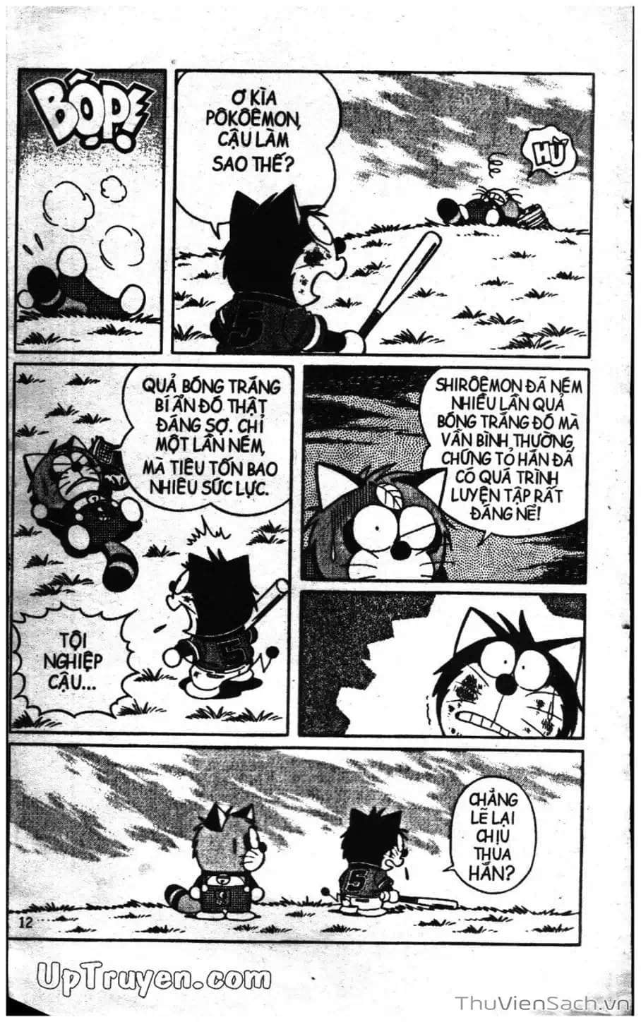 Truyện Tranh Doraemon Bóng Chày trang 3