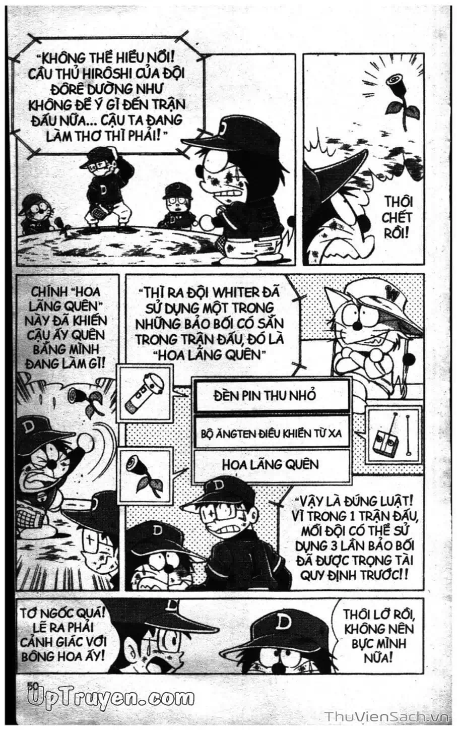 Truyện Tranh Doraemon Bóng Chày trang 3