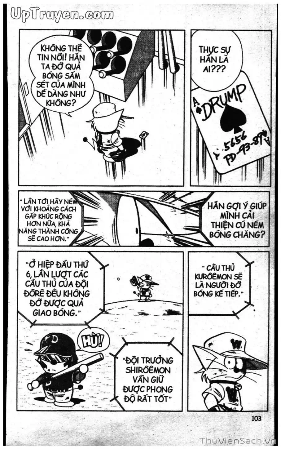 Truyện Tranh Doraemon Bóng Chày trang 3