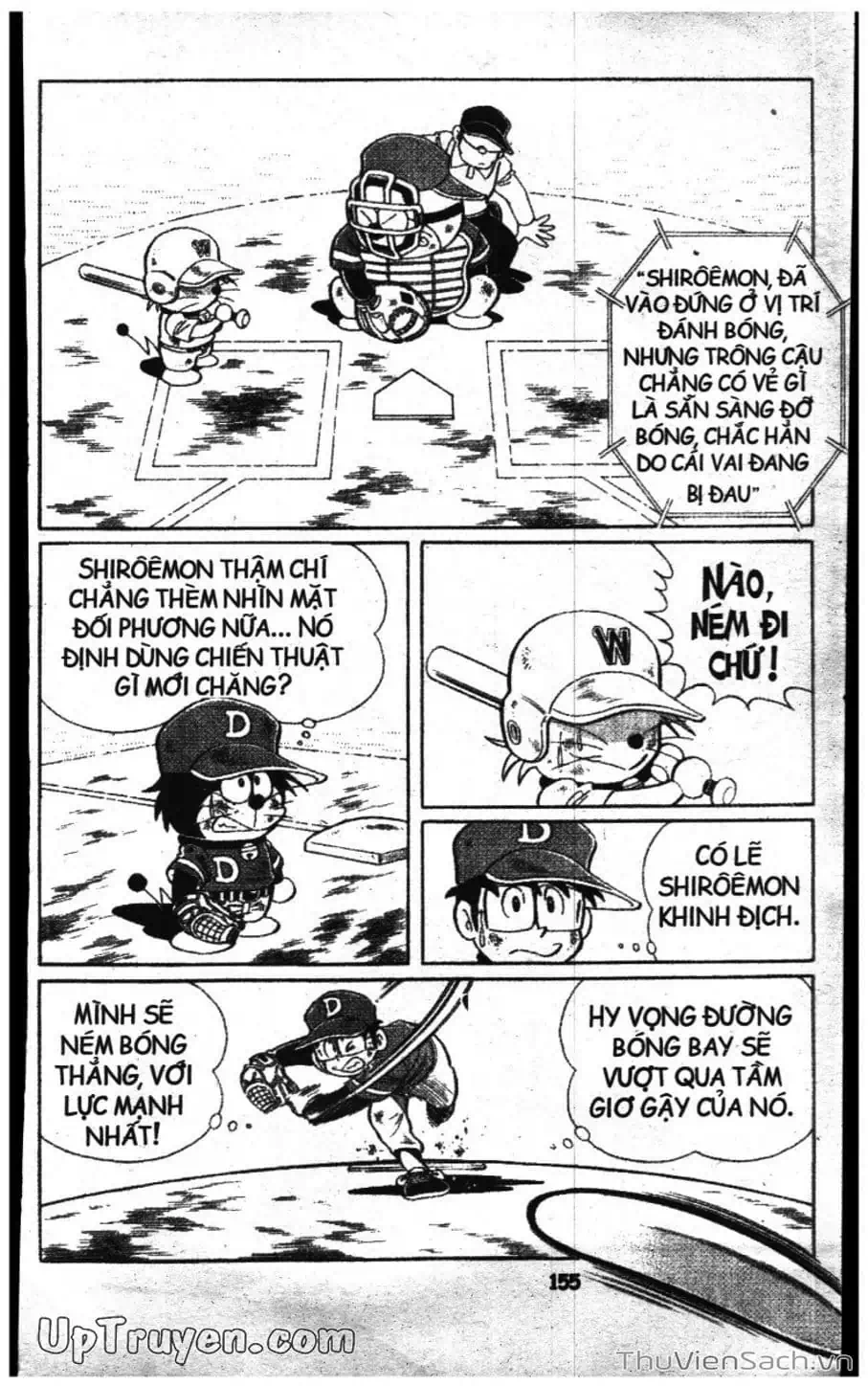 Truyện Tranh Doraemon Bóng Chày trang 3