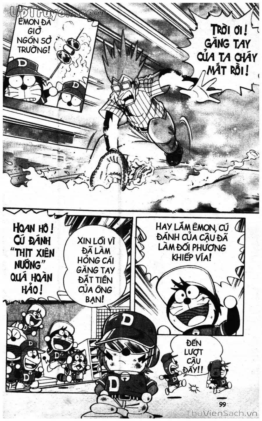 Truyện Tranh Doraemon Bóng Chày trang 3