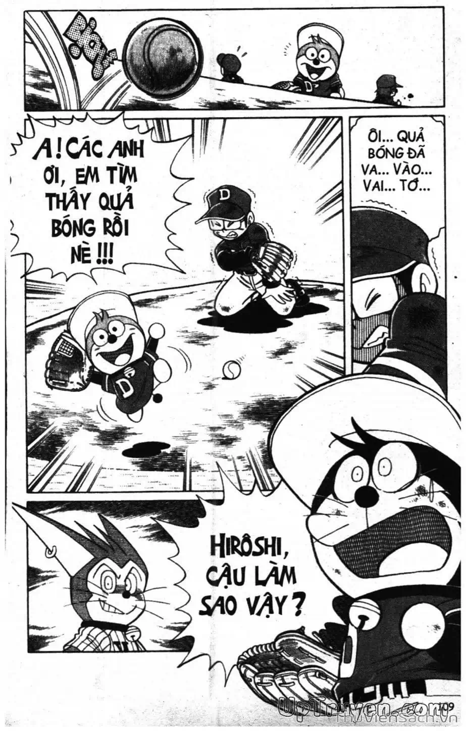 Truyện Tranh Doraemon Bóng Chày trang 3