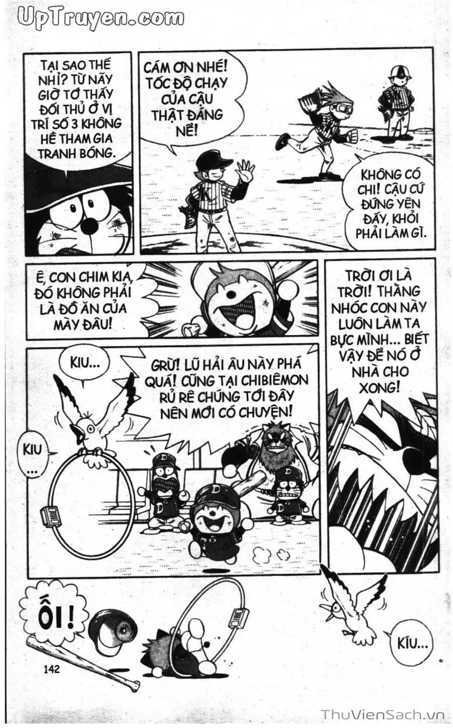 Truyện Tranh Doraemon Bóng Chày trang 3