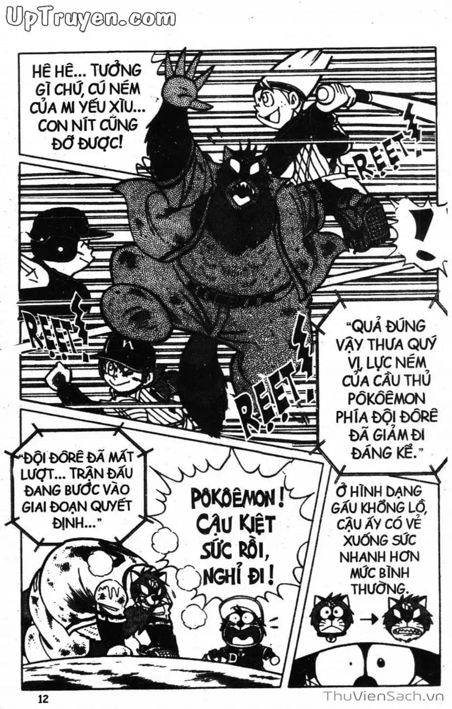 Truyện Tranh Doraemon Bóng Chày trang 3