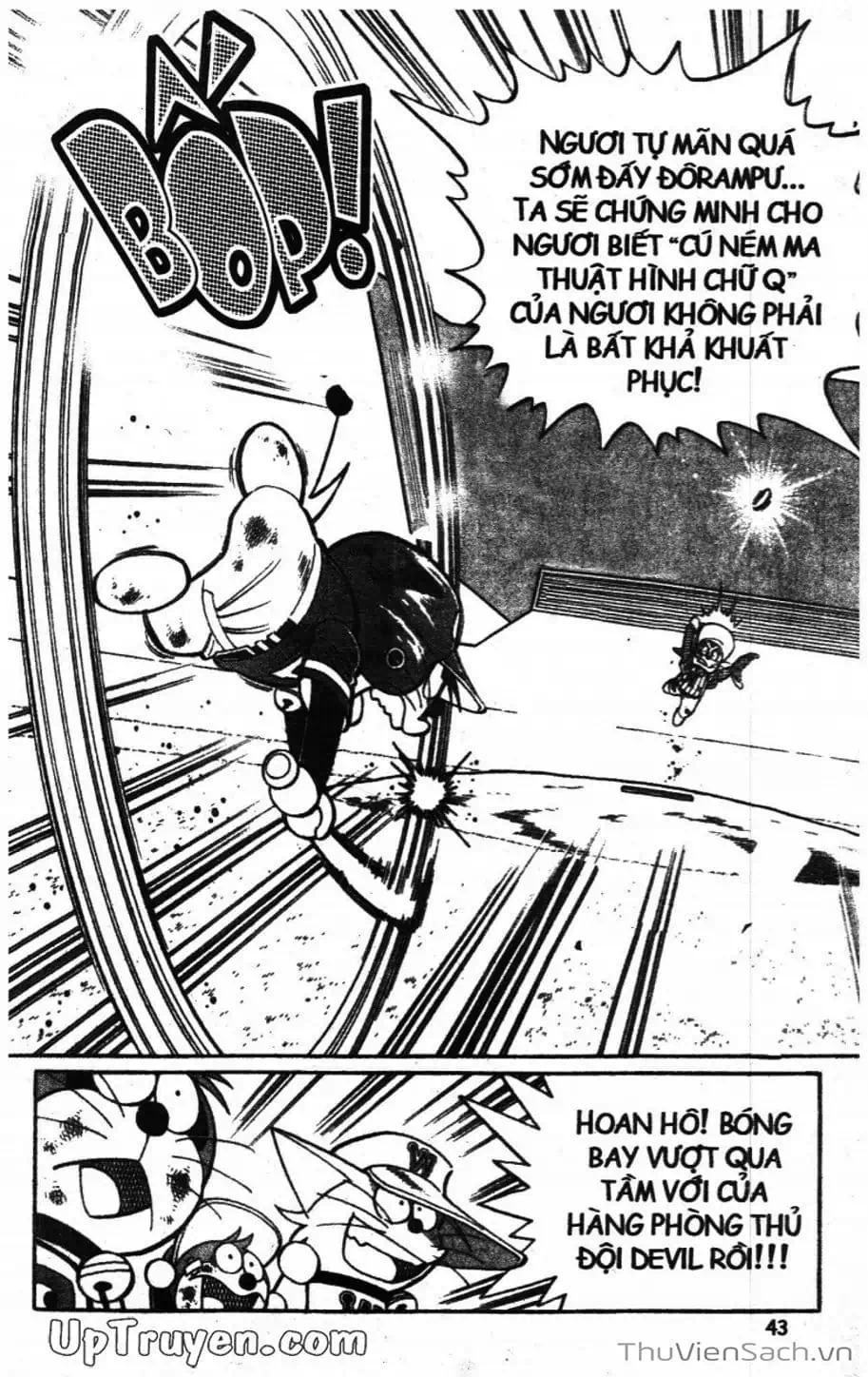 Truyện Tranh Doraemon Bóng Chày trang 3