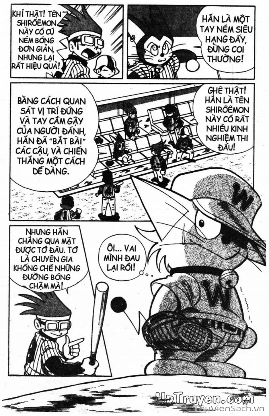 Truyện Tranh Doraemon Bóng Chày trang 3