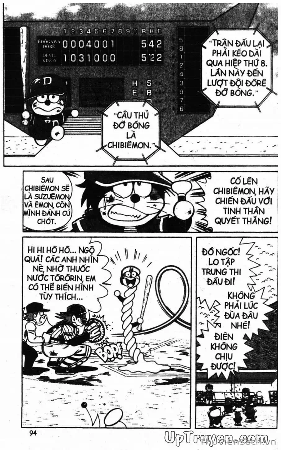 Truyện Tranh Doraemon Bóng Chày trang 3