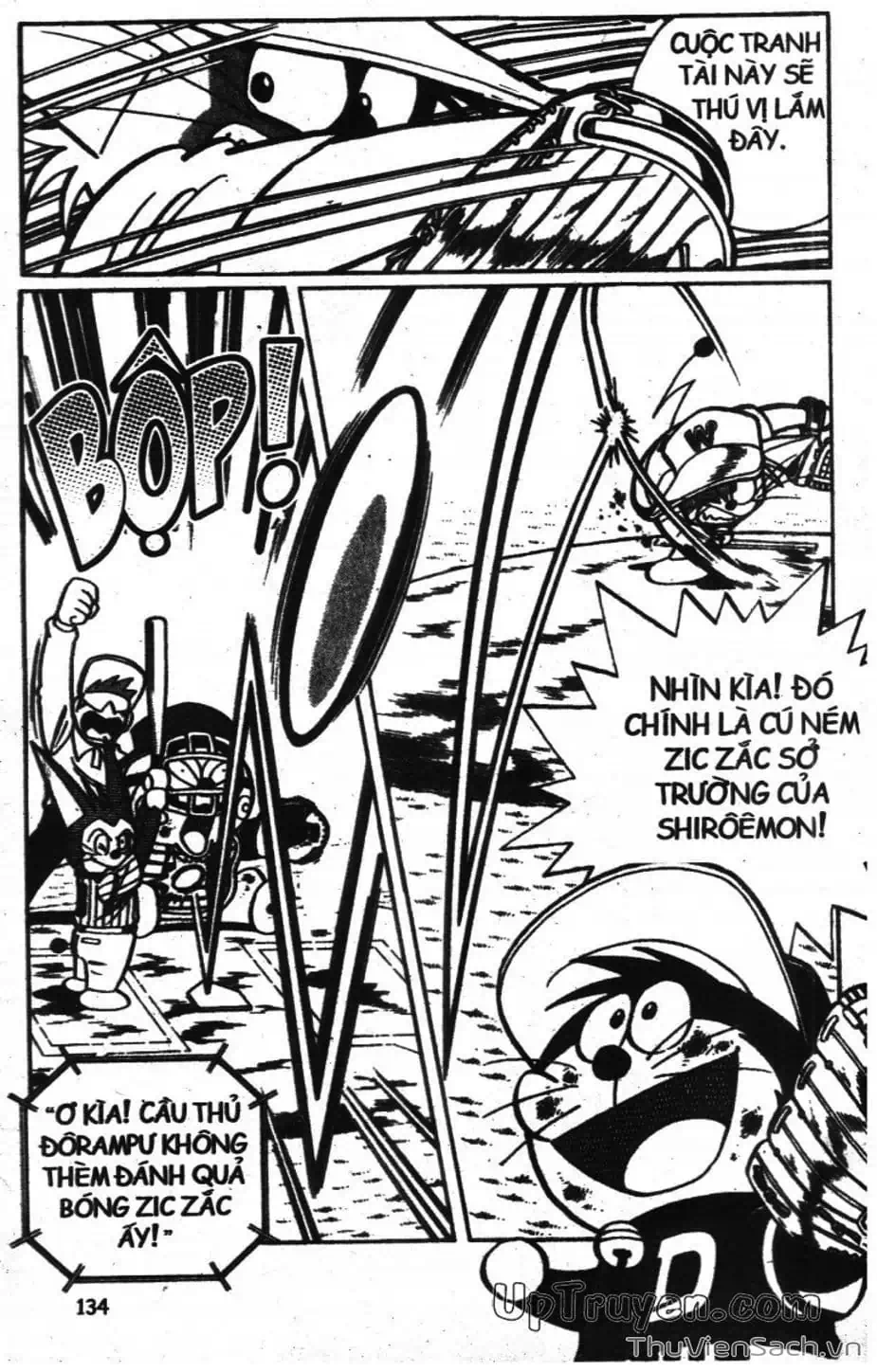 Truyện Tranh Doraemon Bóng Chày trang 3