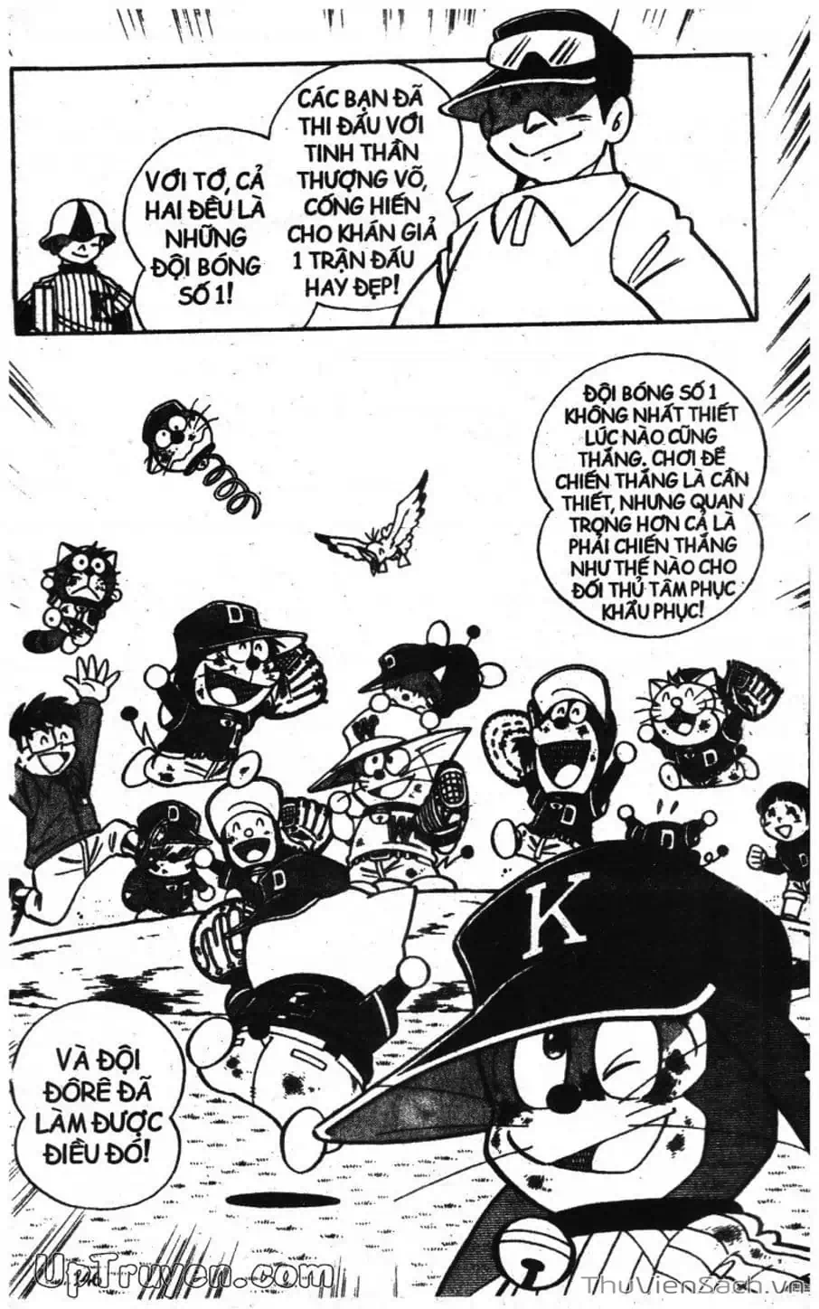 Truyện Tranh Doraemon Bóng Chày trang 3