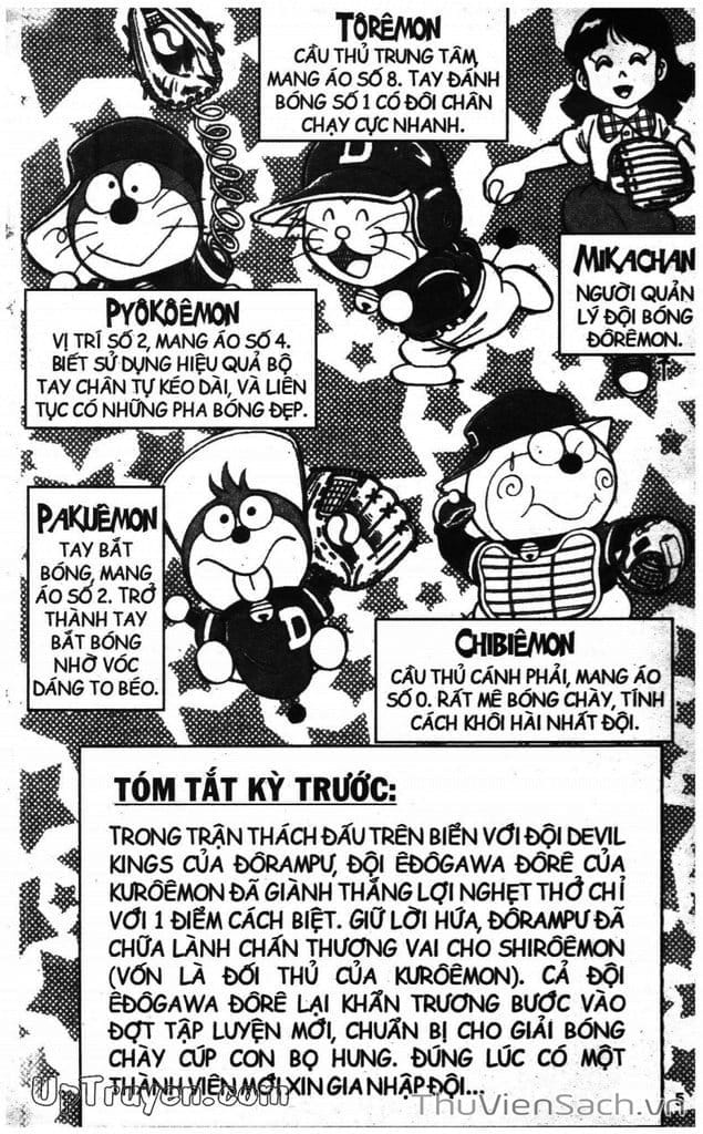 Truyện Tranh Doraemon Bóng Chày trang 917