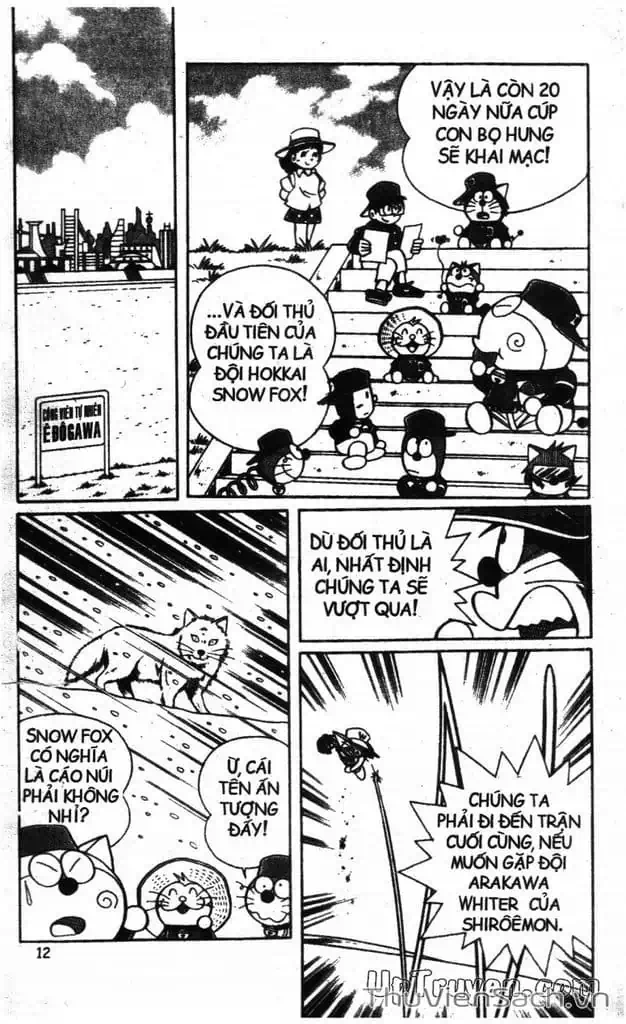 Truyện Tranh Doraemon Bóng Chày trang 3