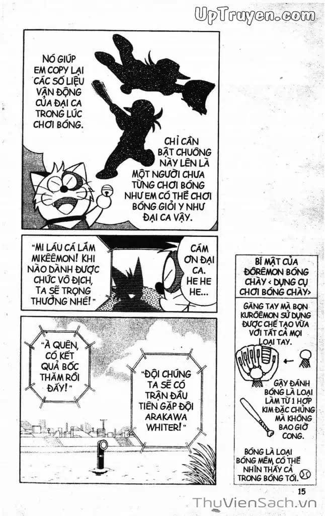 Truyện Tranh Doraemon Bóng Chày trang 3
