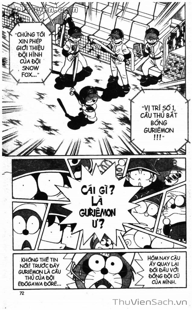 Truyện Tranh Doraemon Bóng Chày trang 3