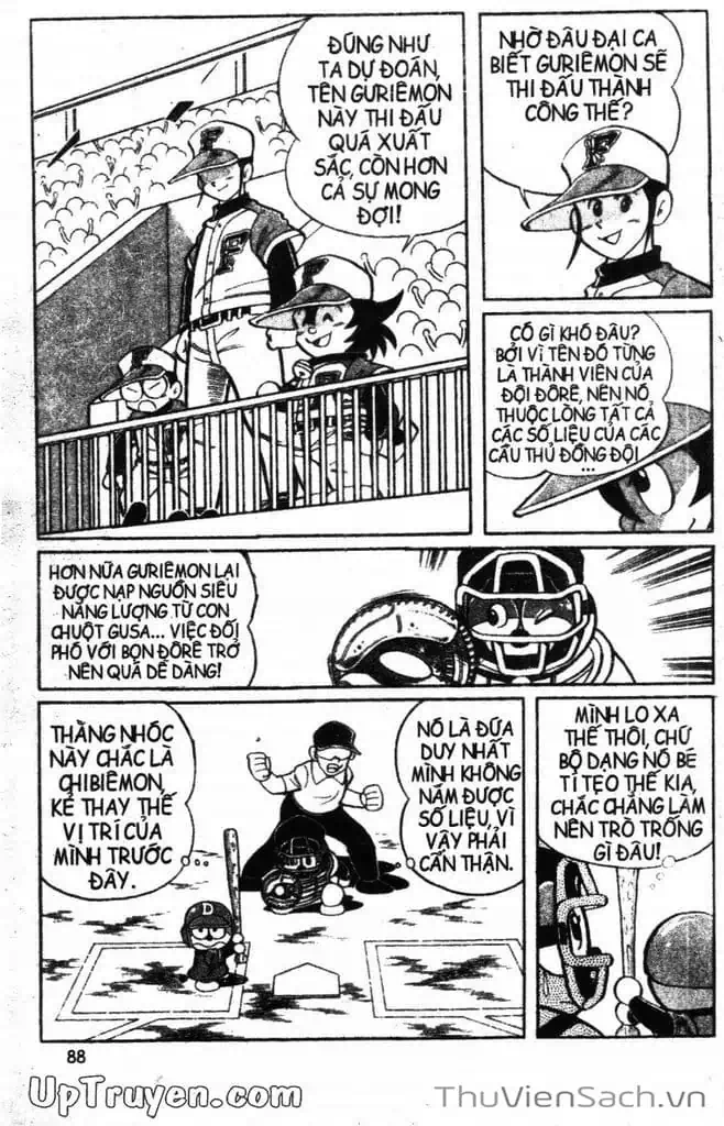 Truyện Tranh Doraemon Bóng Chày trang 3