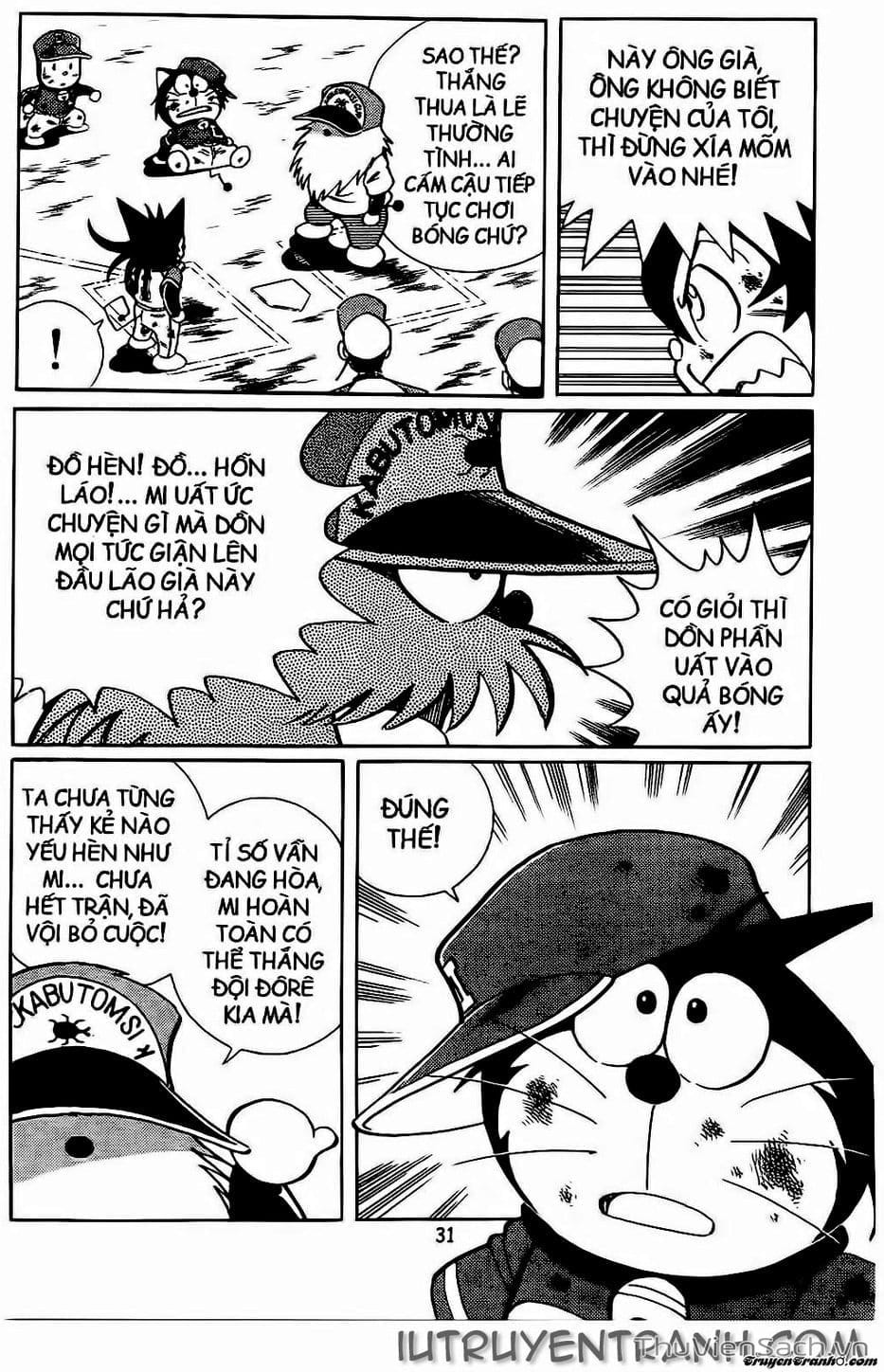 Truyện Tranh Doraemon Bóng Chày trang 3