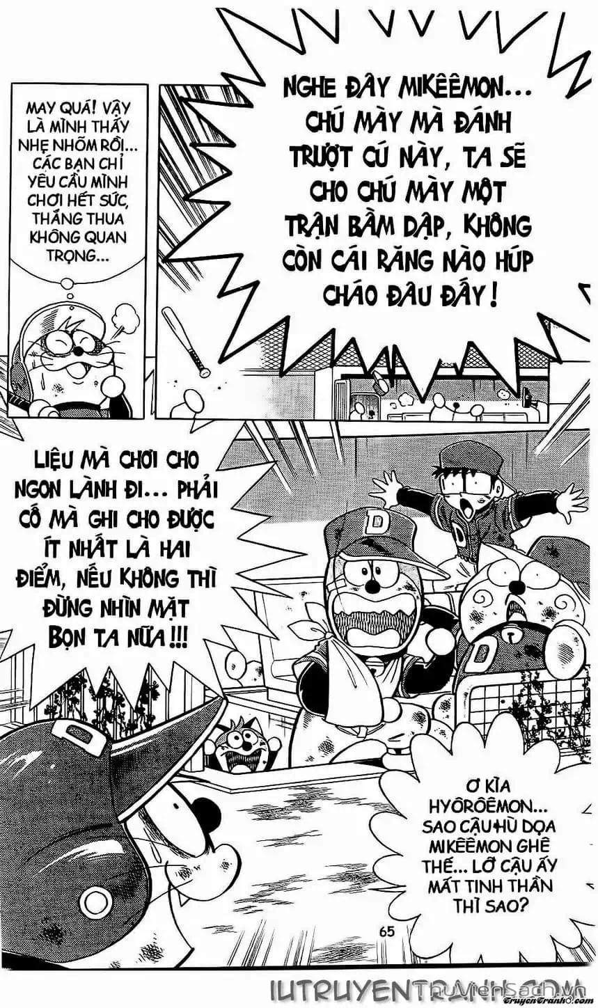 Truyện Tranh Doraemon Bóng Chày trang 3