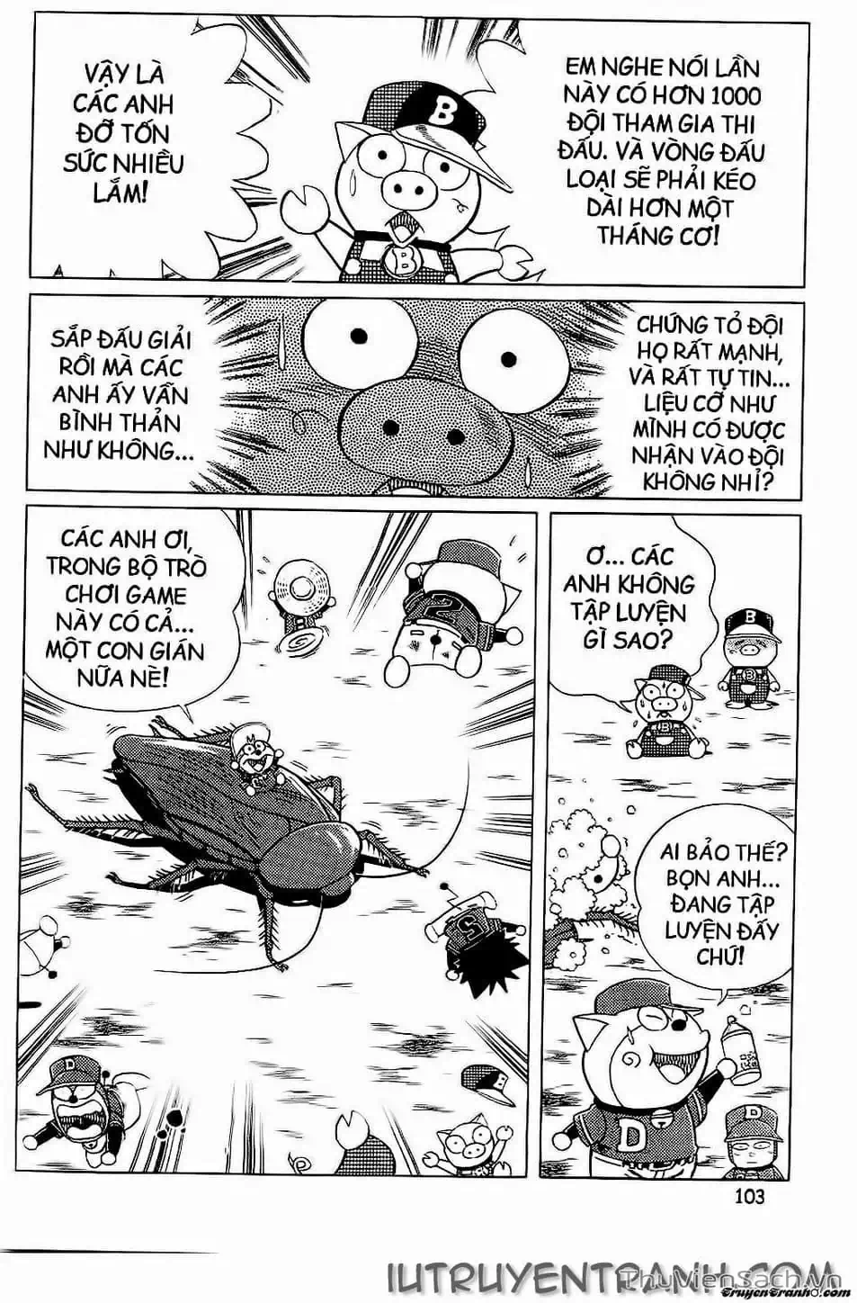 Truyện Tranh Doraemon Bóng Chày trang 3