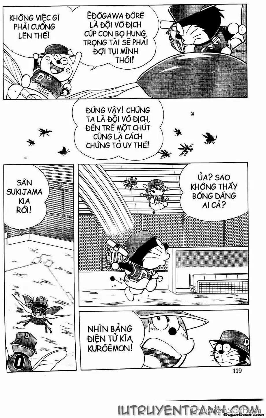 Truyện Tranh Doraemon Bóng Chày trang 3
