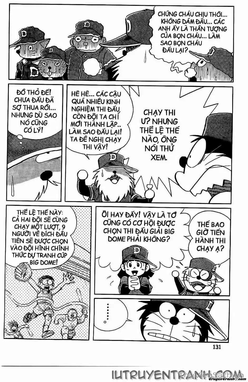 Truyện Tranh Doraemon Bóng Chày trang 3