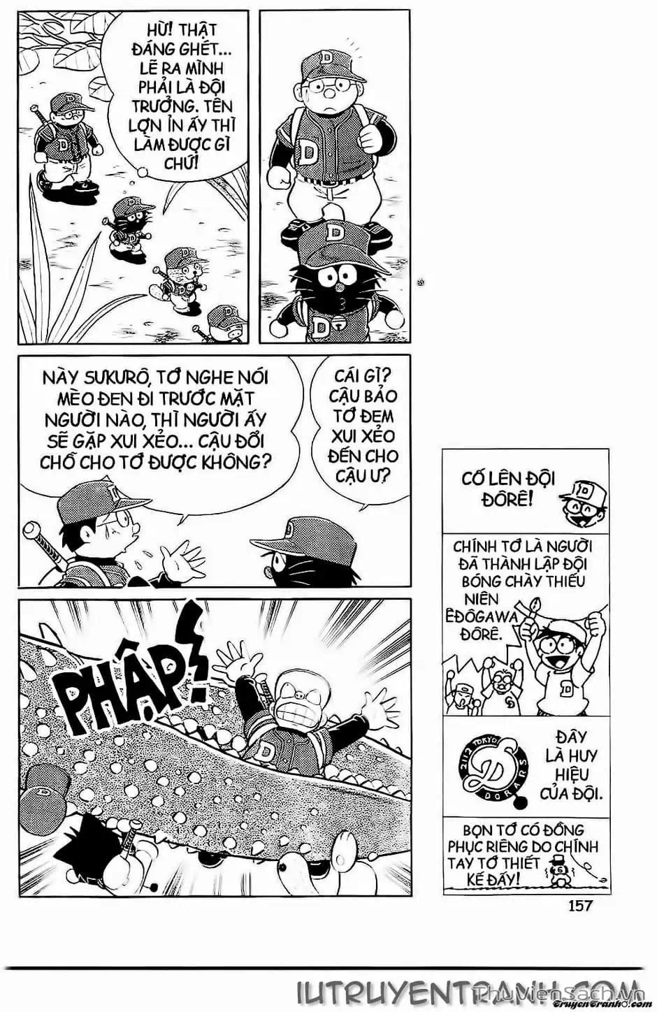 Truyện Tranh Doraemon Bóng Chày trang 3