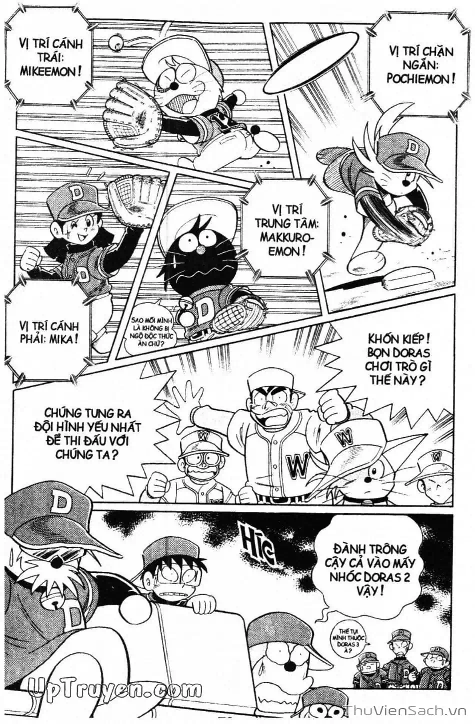 Truyện Tranh Doraemon Bóng Chày trang 3