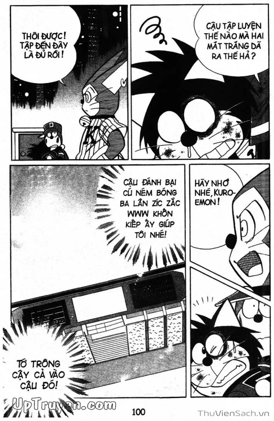 Truyện Tranh Doraemon Bóng Chày trang 3