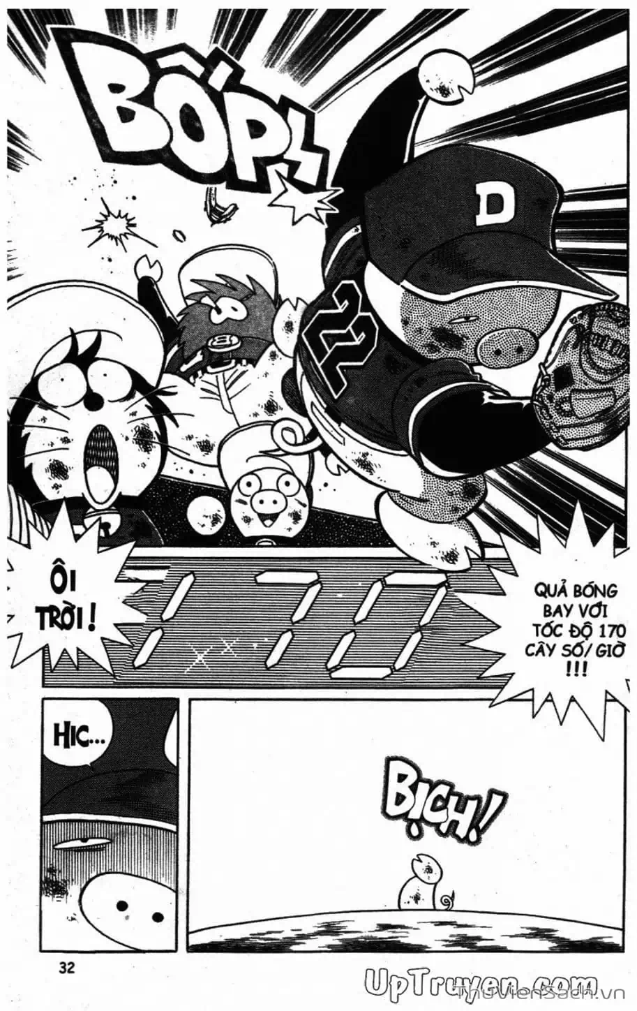 Truyện Tranh Doraemon Bóng Chày trang 3