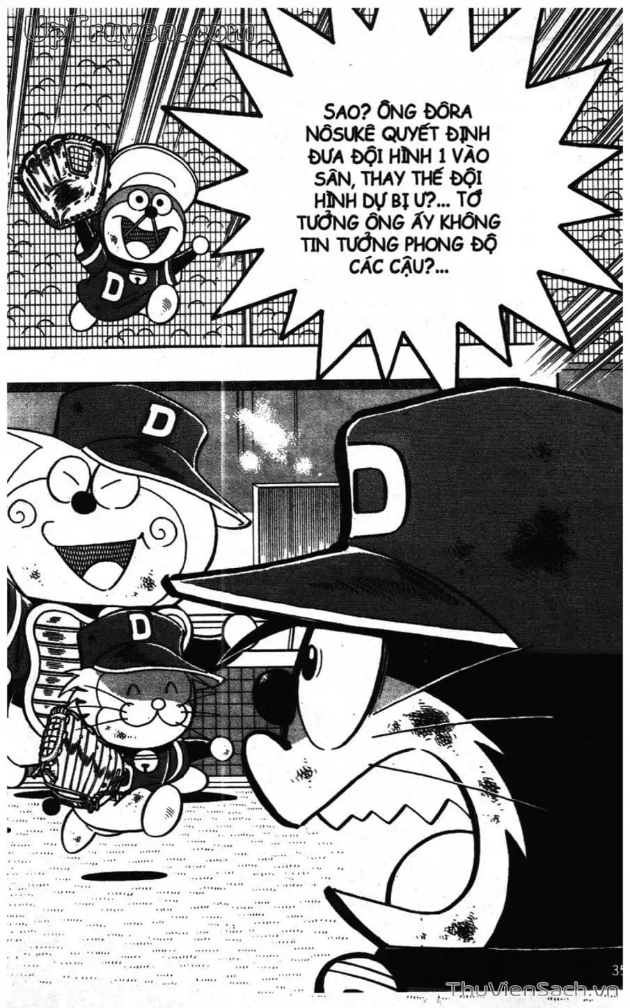 Truyện Tranh Doraemon Bóng Chày trang 3